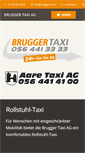 Mobile Screenshot of bruggertaxi.ch